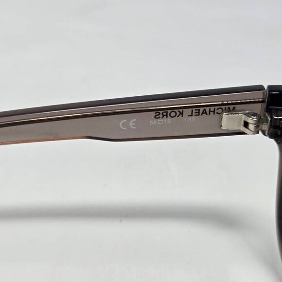 MICHAEL KORS MK SAVANNAH M2852S GRAY BROWN OVERSIZE EYEGLASS FRAMES 58 19 135 - Picture 7 of 7